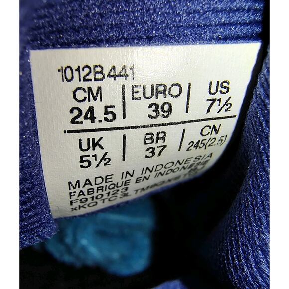 Asics Gel Cumulus 25 Shoes Womens 7.5 Blue Running Athletic Sneakers Trainers - Picture 15 of 15